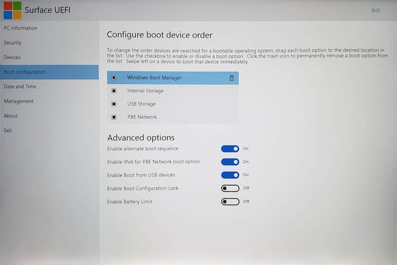 cach-cai-dat-cau-hinh-uefi-bios-tren-surface-laptop-3