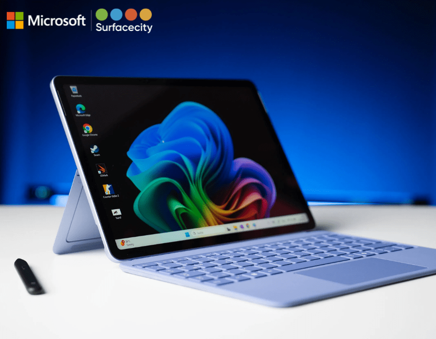 Thiết kế Surface Pro 12 inch gọn nhẹ, dễ sử dụng bằng một tay