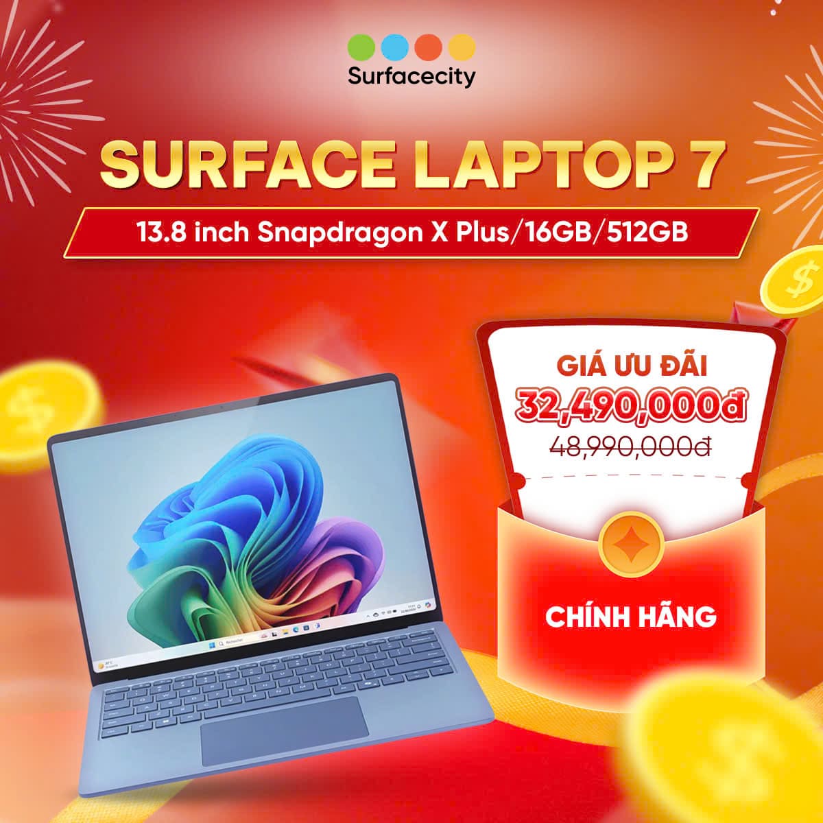 Ưu đãi Tết 2026 tại SurfaceCity