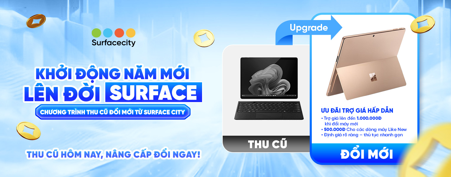 Banner Thu Cũ Đổi Mới Lên Đời Surface Pro 11
