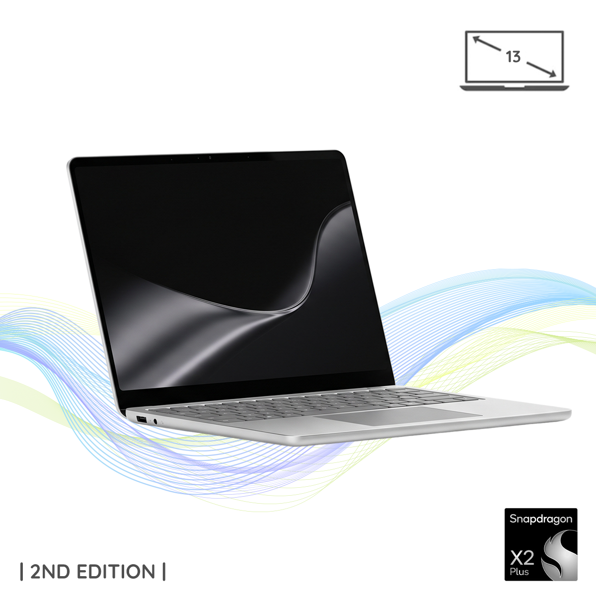 Surface Laptop 13 inch (Thế hệ 2) Snapdragon X2 Plus RAM 24GB SSD 512GB 1 Surface Laptop 13 inch (Thế hệ 2) Snapdragon X2 Plus RAM 24GB SSD 512GB
