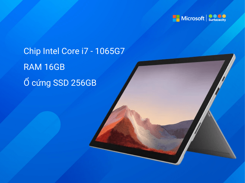 Hiệu suất Surface Pro 7