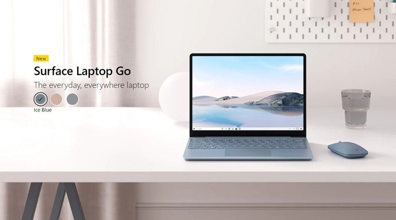 Các phiên bản màu Surface Laptop Go 2