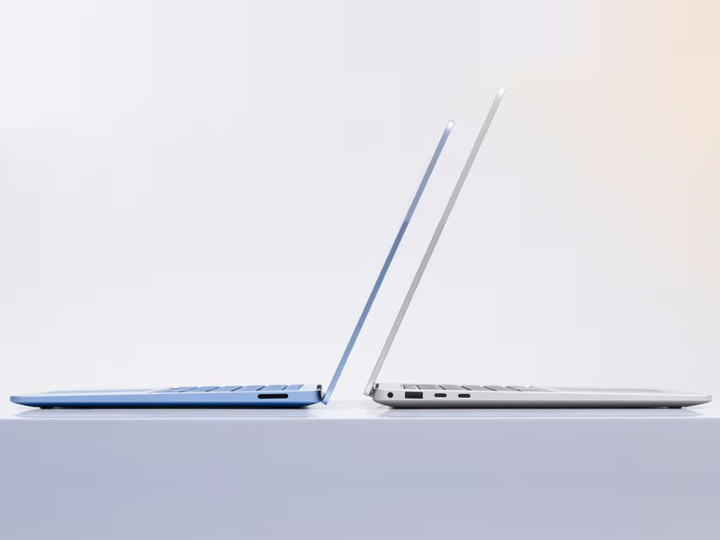 Hai phiên bản kích thước màn hình có trên Surface Laptop 7