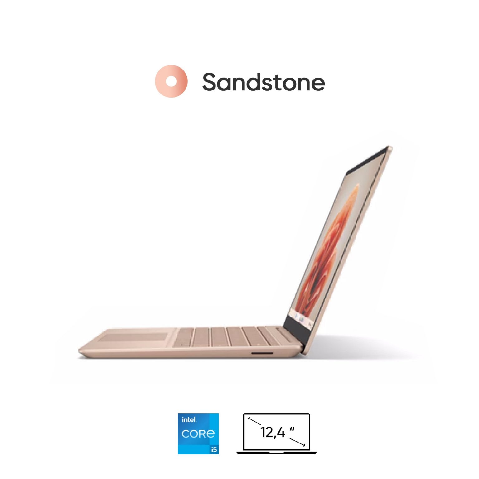 Surface Laptop Go 3 SandStone Intel Core I5/8GB/256GB(Newseal