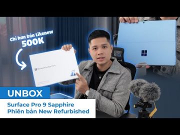 Surface Pro 9 Sapphire New Refurbished - Giá siêu r?, c?c nhi?u ?u ?ãi